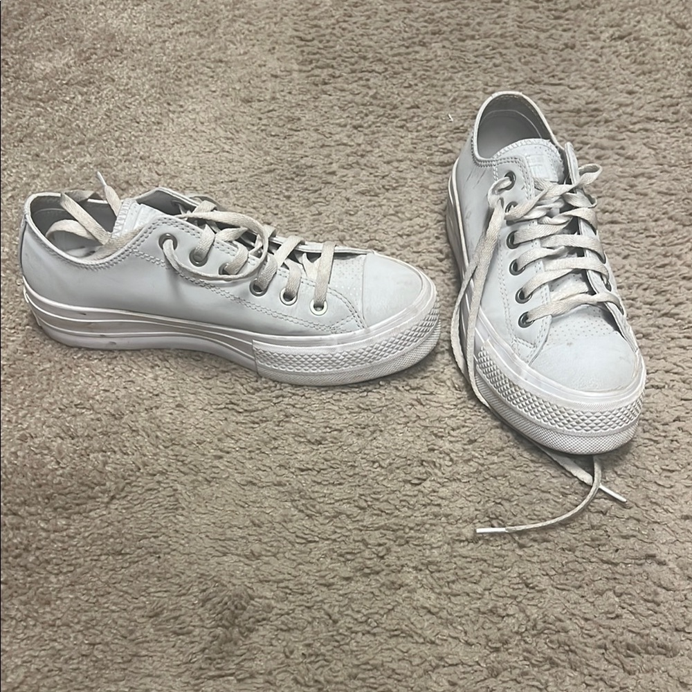 Converse White Athletic Shoes